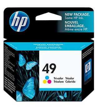 Genuine HP Inkjet Cartridge 49 Tri-Colour